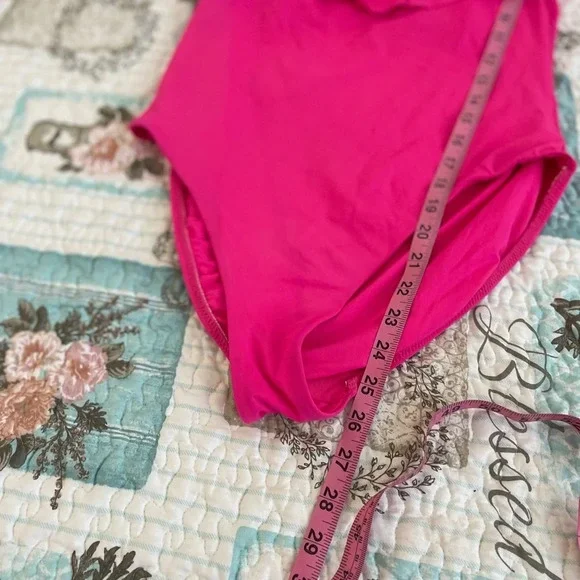 Trina Turk Monaco Off The Shoulder One Piece Bathing Suit Sz 12 - Picture 5 of 7